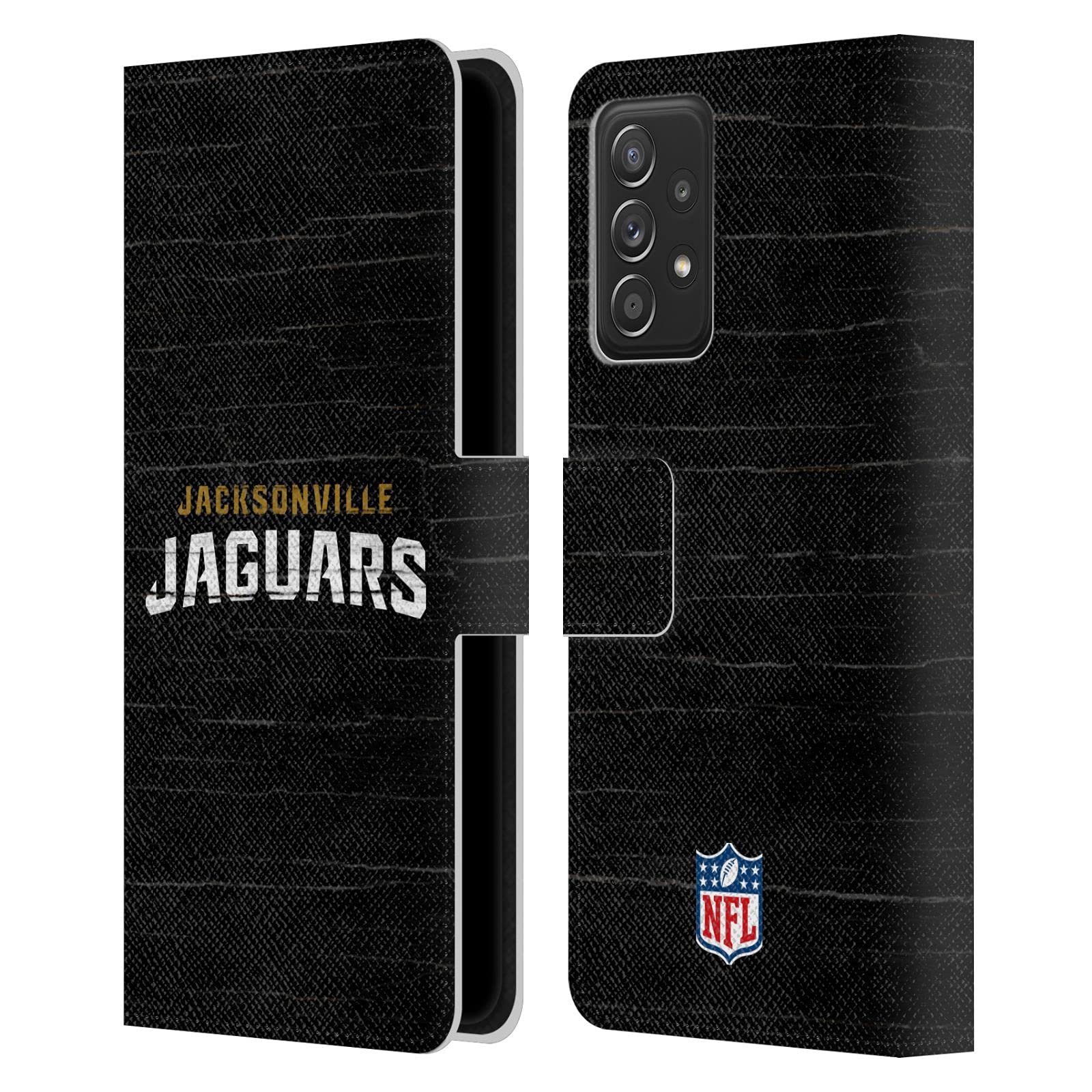 Étui cuir NFL Jaguars Galaxy A53 5G idéal pour les jours de match - 7