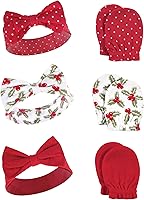 Vista 105 de Hudson Baby Conjunto de diadema de algodón y manoplas para rascar para bebé Unicornio