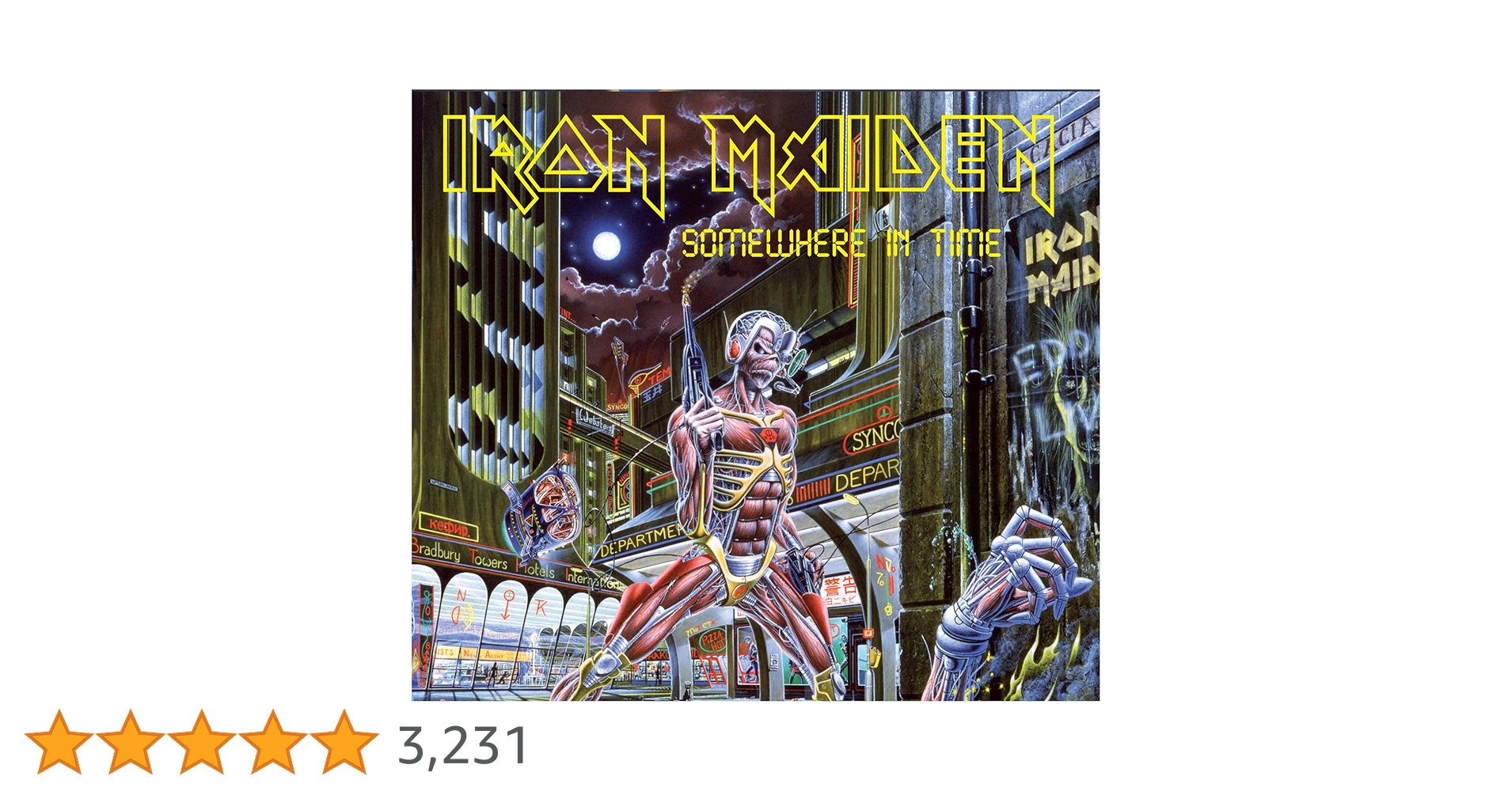 アイアンメイデン　Somewhere in time Amazon.co.jp: サムホエア・イン・タイム: ミュージック