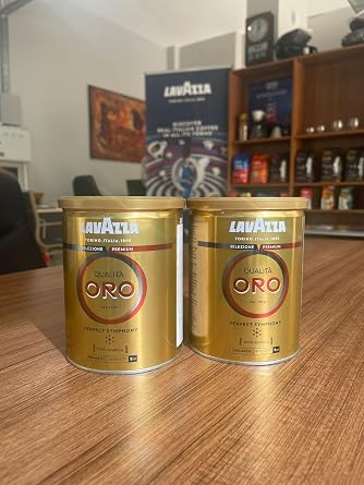 Lavazza Qualita Oro Filter Coffee Tin 250 gr X 2 Pieces