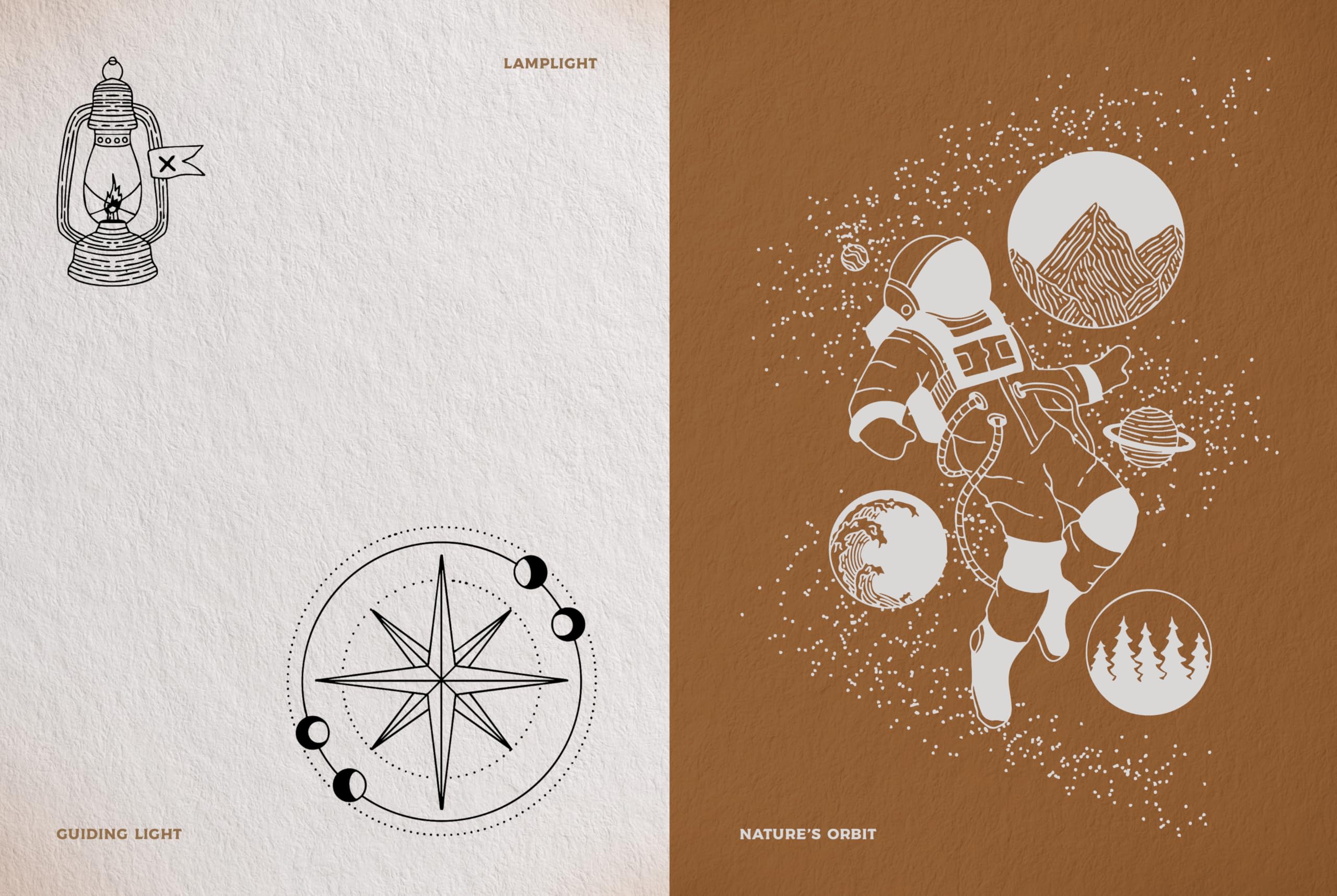 Wanderlust Ink: 300 Fine Line Tattoo Designs Inspired by Nature and Life on the Road