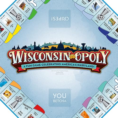 Miniatura 7 de LATE FOR THE SKY - Wisconsin-opoly - Juego de mesa clásico con un toque de Wisconsin - 2-6 jugadores
