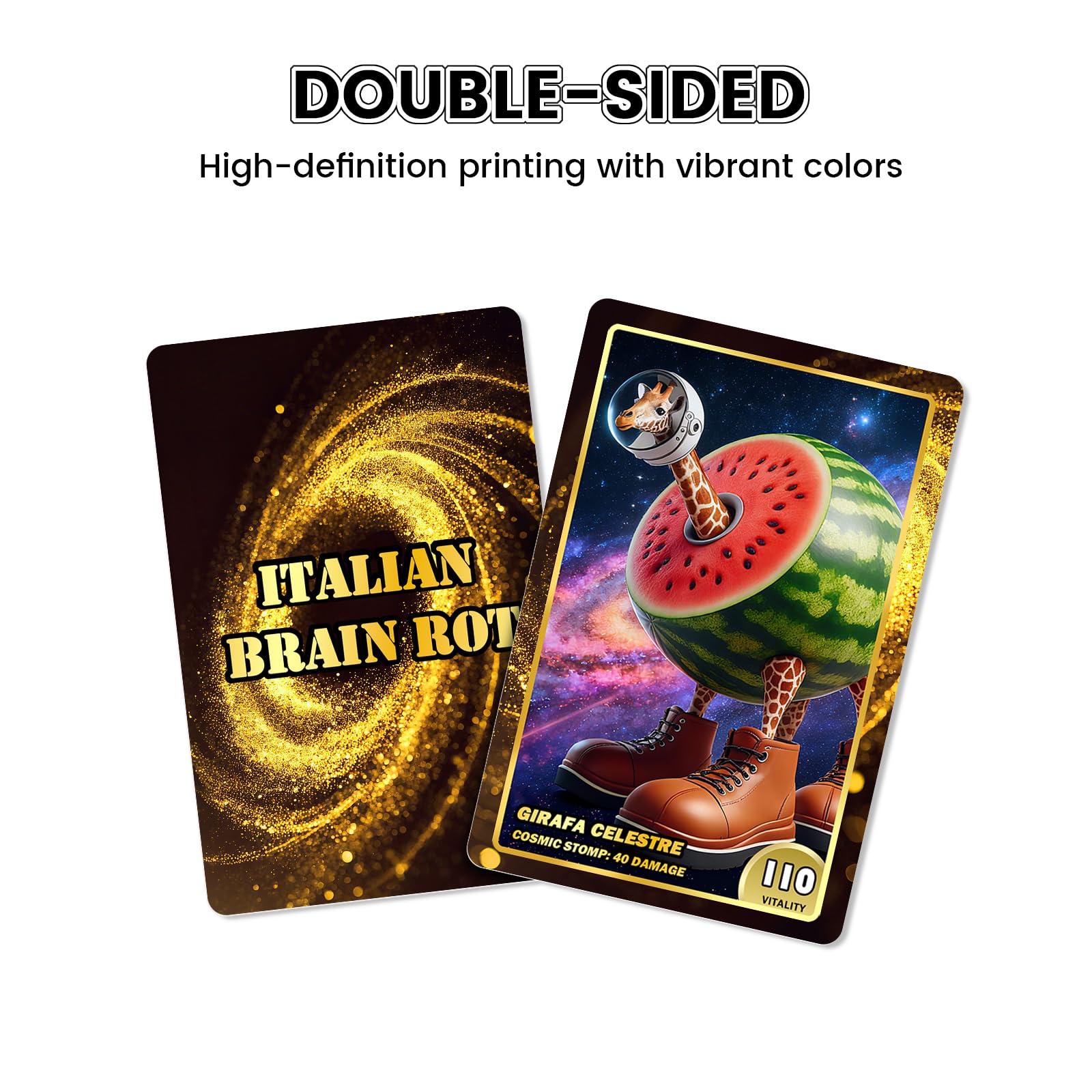 Itain Brain Rott AI Character Collectible Cards Italian Brain Rot 288Pc Official Italian ...