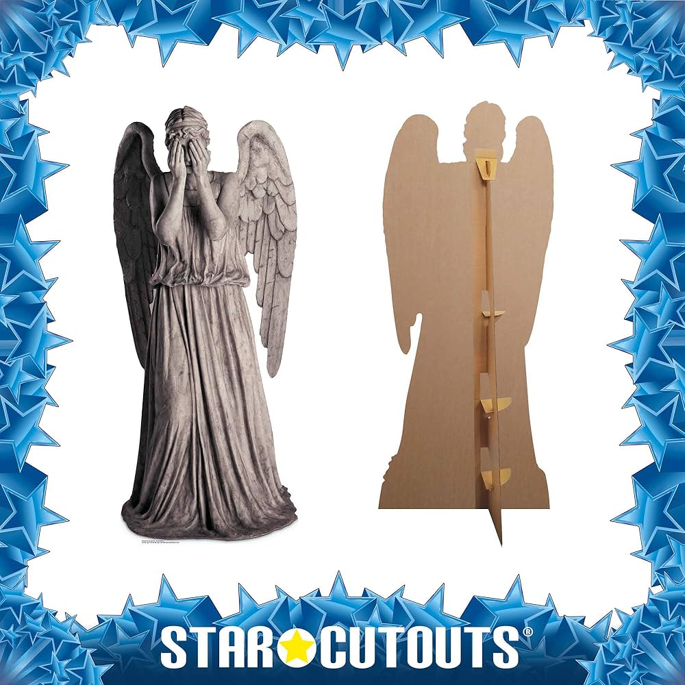 The Weeping Angels 未開封　4個セット Star Cutouts Cut Out of Weeping Angel Blink Angel : Amazon