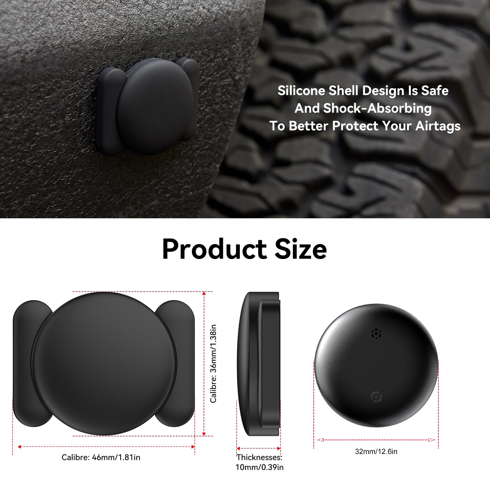 Car GPS Tracker for Vehicles Worldwide GPS Tracker for Vehicles Work with Find My (iOS Only), Car Vehicle Tracking Anti-Lost Locator with App for Cars, Wallet, Pets, Luggage