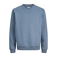 Jack & Jones Jjebradley Sweat Crew Noos Pls – Plus Size, Miraggio Blu