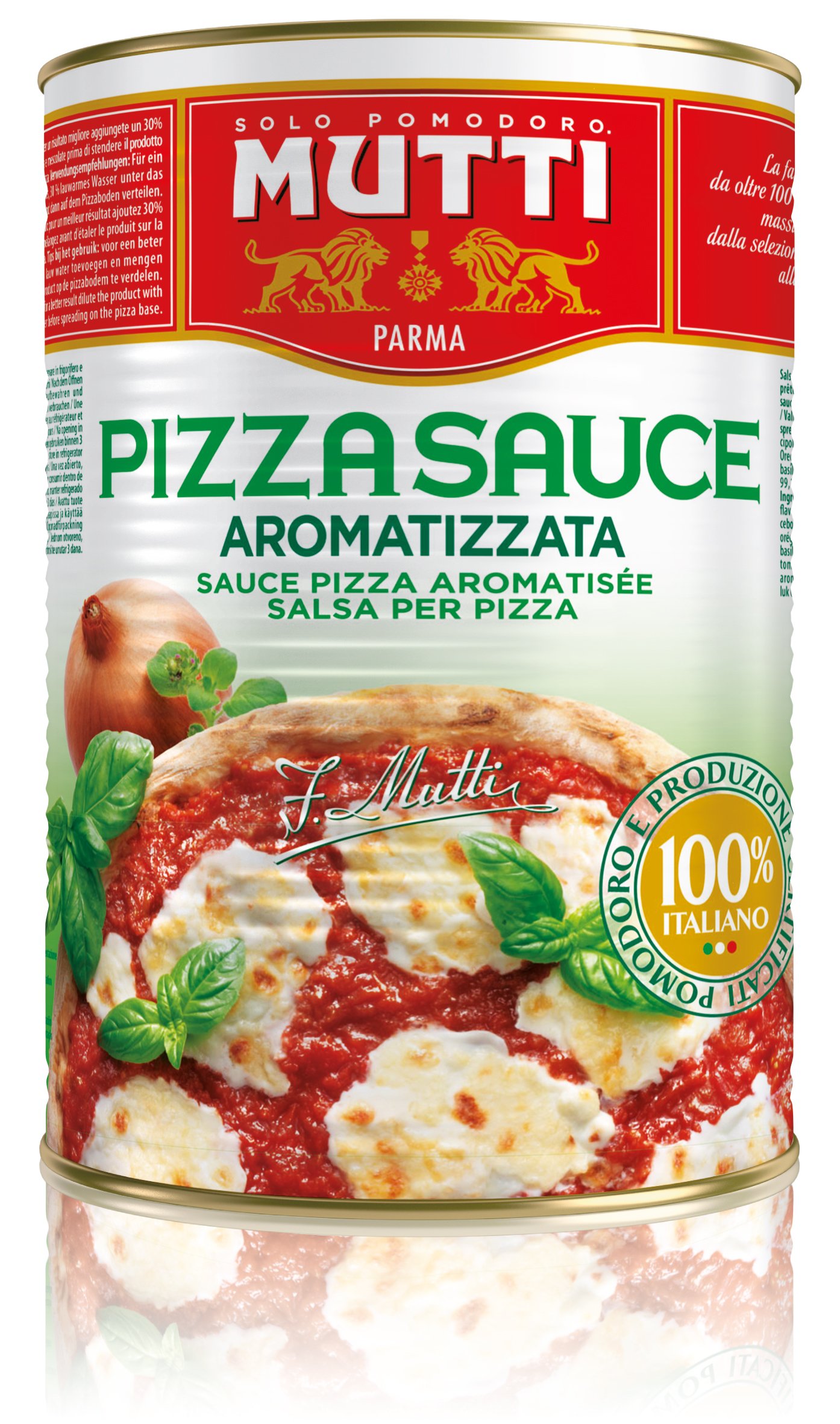 Sauce Pizza Aromatisée MUTTI 65501 4100g