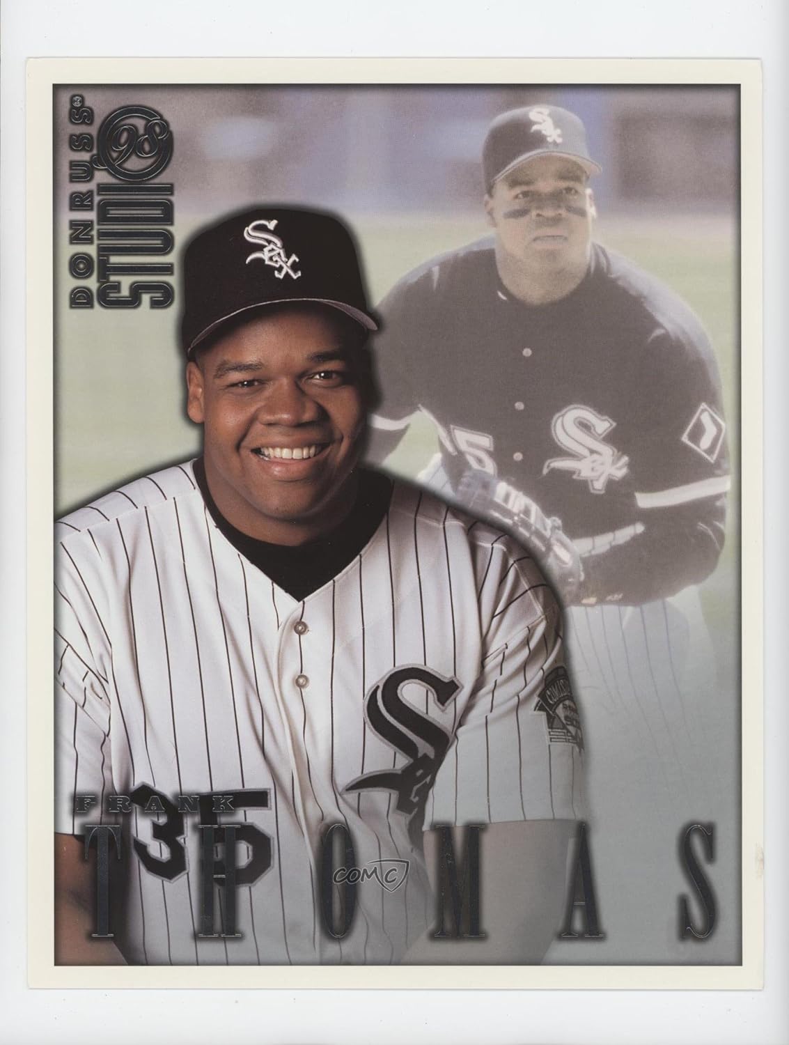 michael jordan frank thomas baseball card