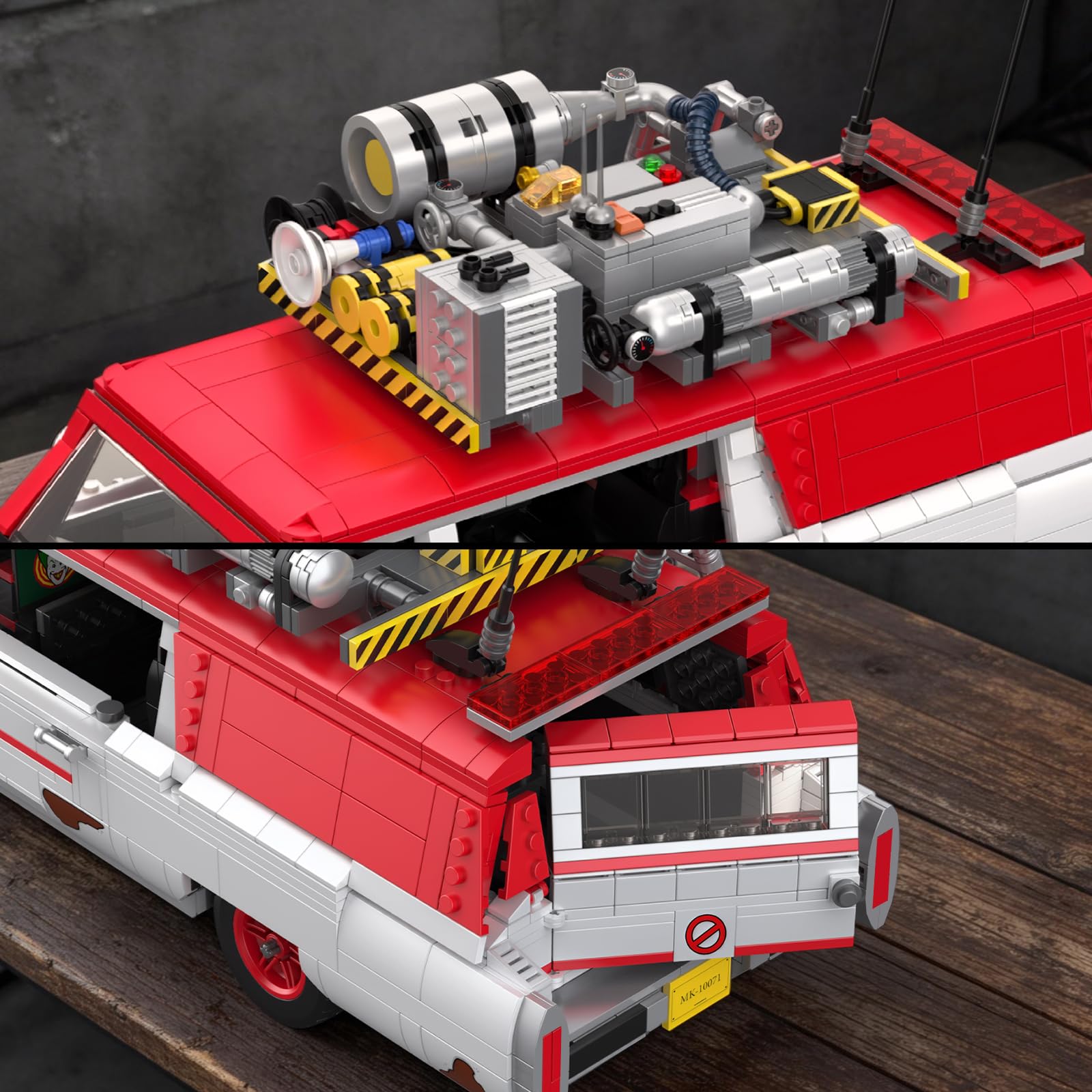 Mould King 10071 Technik Car Modell, sammelbares Modellauto Bauspielzeug,Rennwagen Sportwagen Kreatives Klemmbausteine Set für Erwachsene (2468+ Teile)
