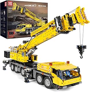 Mould King 17013H Cranes Building Kits, MOC Building Blocks Set to Build, Gift for Kids Age 8+/Adult Collections Enthusiasts(4460 Pieces with Motor/APP Remote Control)