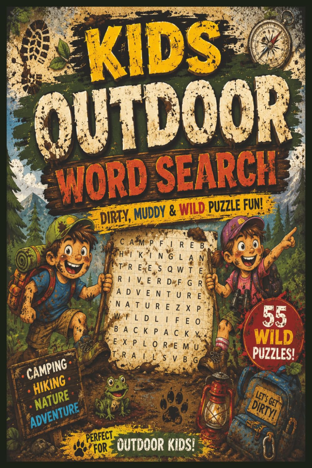 KIDS OUTDOOR WOORD SEARCH: Fun, Entertaining, Challenging Word Search