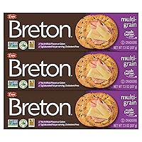 Vista 12 de Galletas saladas originales Breton 7 onzas (paquete de 3)