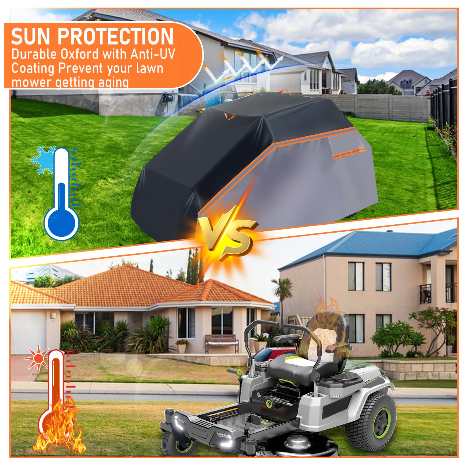 600D Lawn Tractor Cover - Image 4