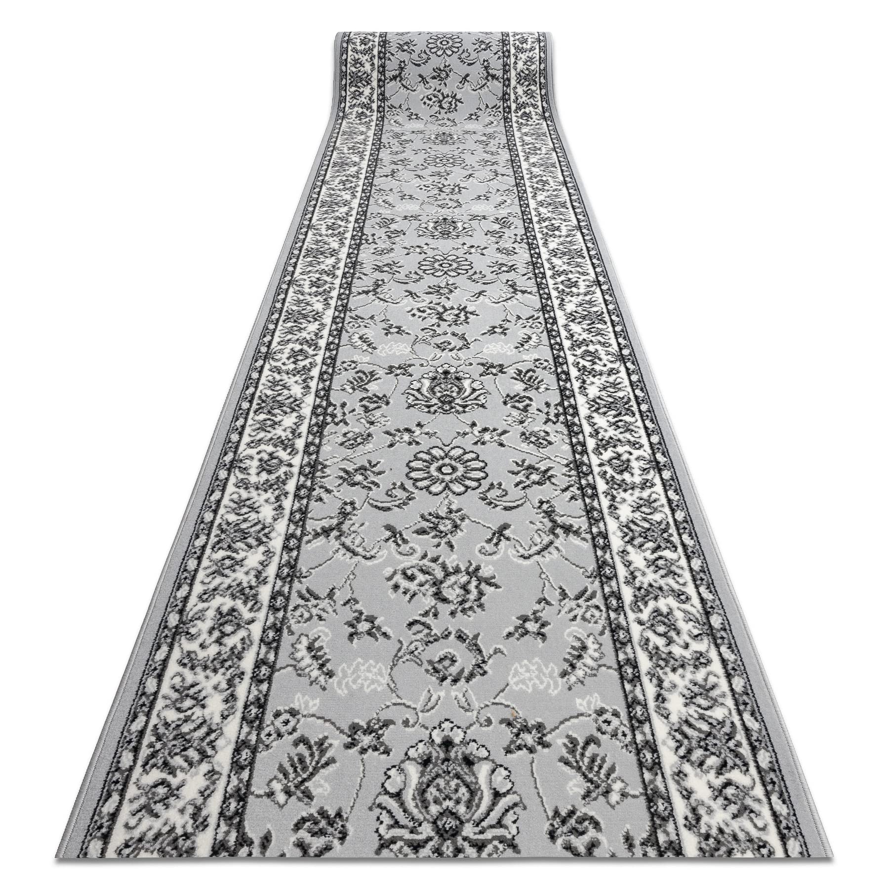 rugsx Läufer BCF MORAD Klasyk klassisch grau 60x100 cm