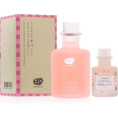 whamisa organic flower deep rich essence toner for face & body
