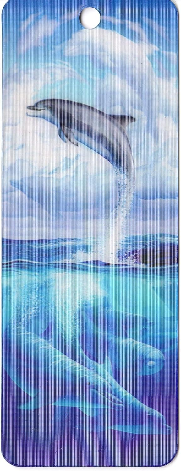 3D LiveLife Bookmark - Mare & Foal From Deluxebase. A Horse Bookmark With Lenticular 3D Artwork