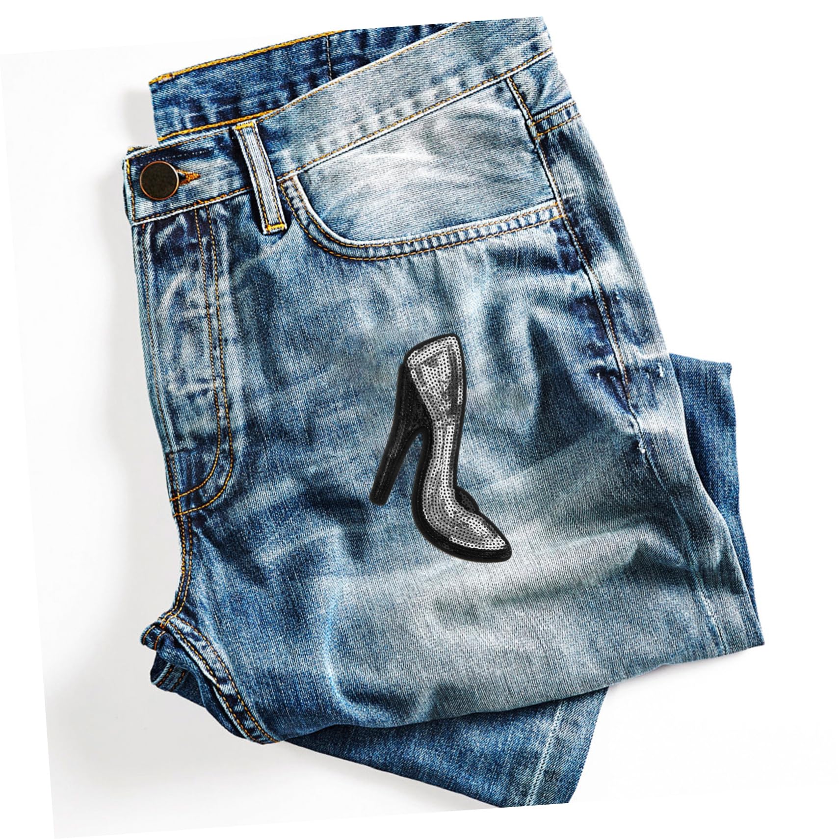 25paia Toppe Adesive Per Abbigliamento e Accessori Patches Scarpe Per Riparazione e Decorazione Jeans Magliette e Facile Applicazione