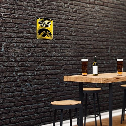 Miniatura 170 de Letrero de metal NCAA de 8.5 x 11 pulgadas, ideal para cueva de hombre, dormitorio, oficina, decoración del hogar Primario