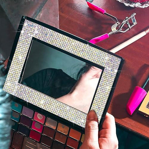 Miniatura 5 de Tiras autoadhesivas de diamantes de imitación de cristal negro brillante, 7 filas de 4 yardas con diamantes de imitación de 0.079 pulgadas para