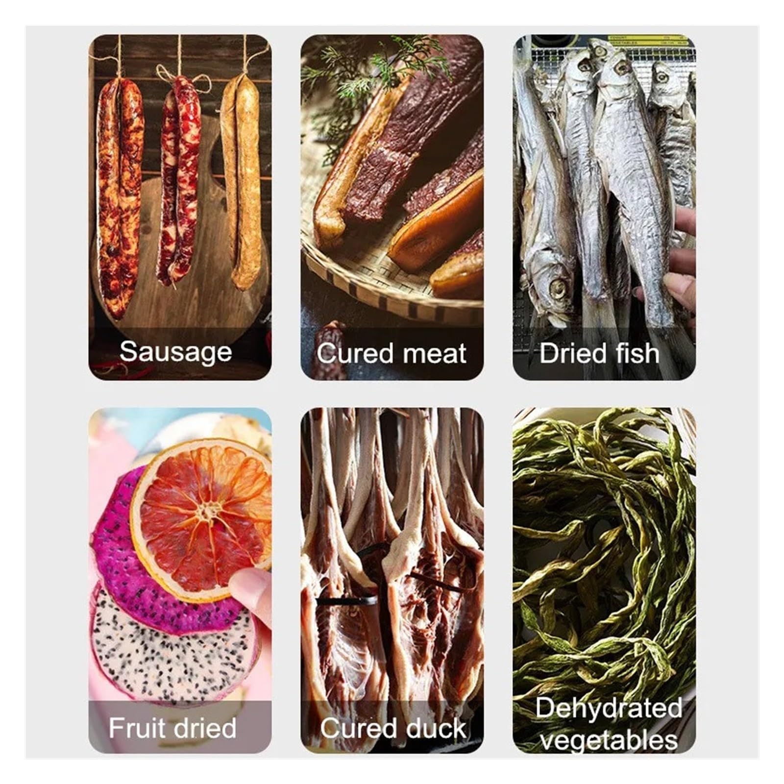 Disidratatori Alimentari For Essiccatore Di Frutta A 18 Strati