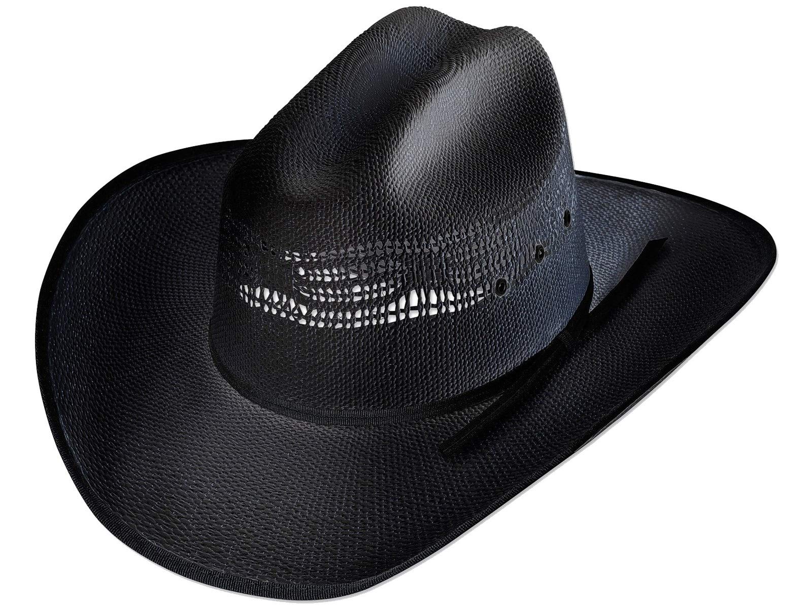 Produktbild von Sonnenhut Herren Strohhut Sonnenhut Herren Xl STARS & STRIPES Strohhut Sonnenhut Westernhut Beach Damen Herren Outdoor Partyhut »Corona« Weiß/Braun Gr.L Westernhut Damen Lone Star Hats