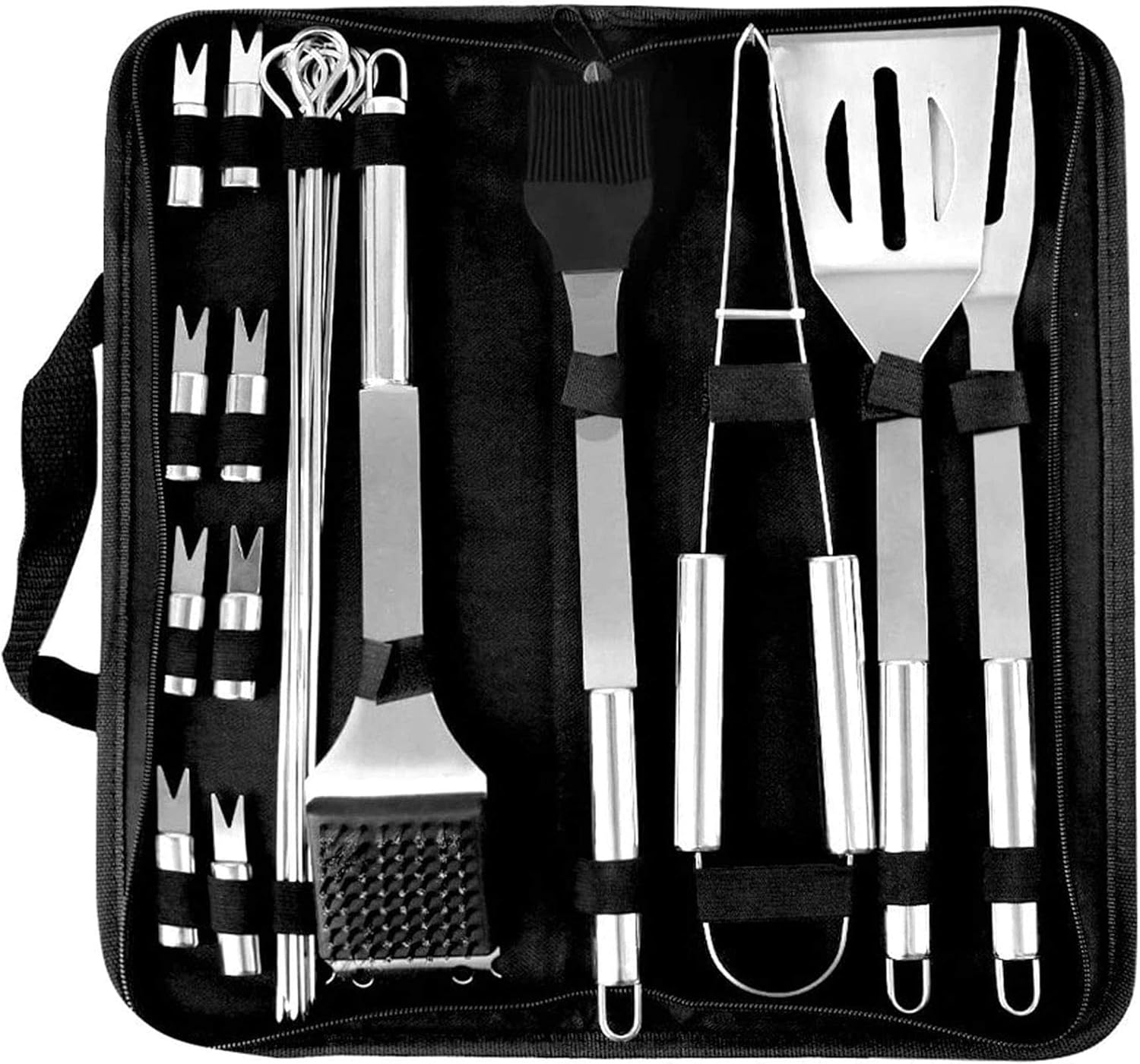 Coocnh 20pc Heavy Duty BBQ Grill Tool Set in Case - The Very Best Grill ...