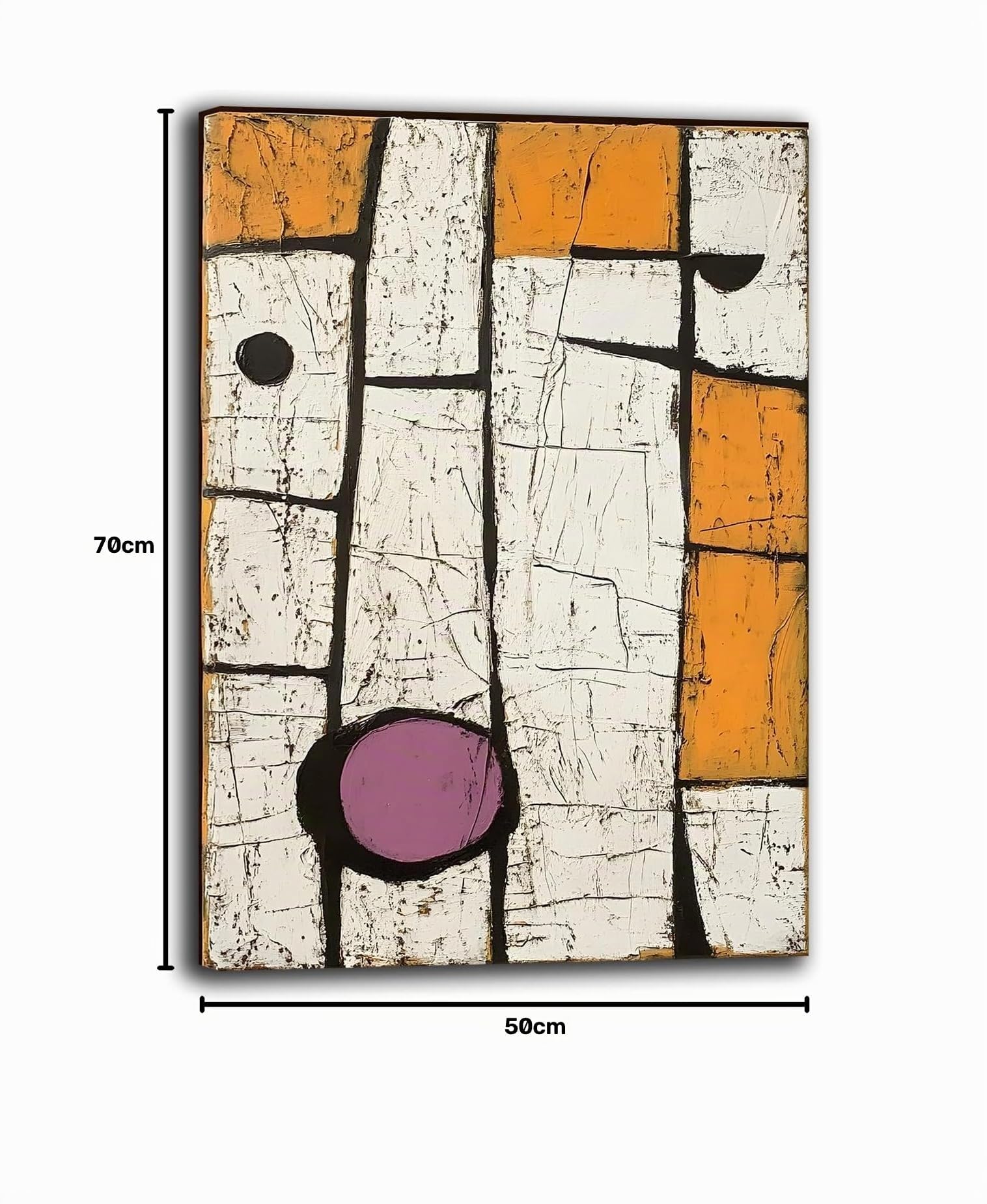 Quadro Moderno Verticale Astratto Soggiorno Industrial Quadri moderni Astratti da Parete grande Stampa su tela Canvas Decorazione muro Arredo Camera da letto Cucina (12, 50x70 cm, Canvas intelaiato)