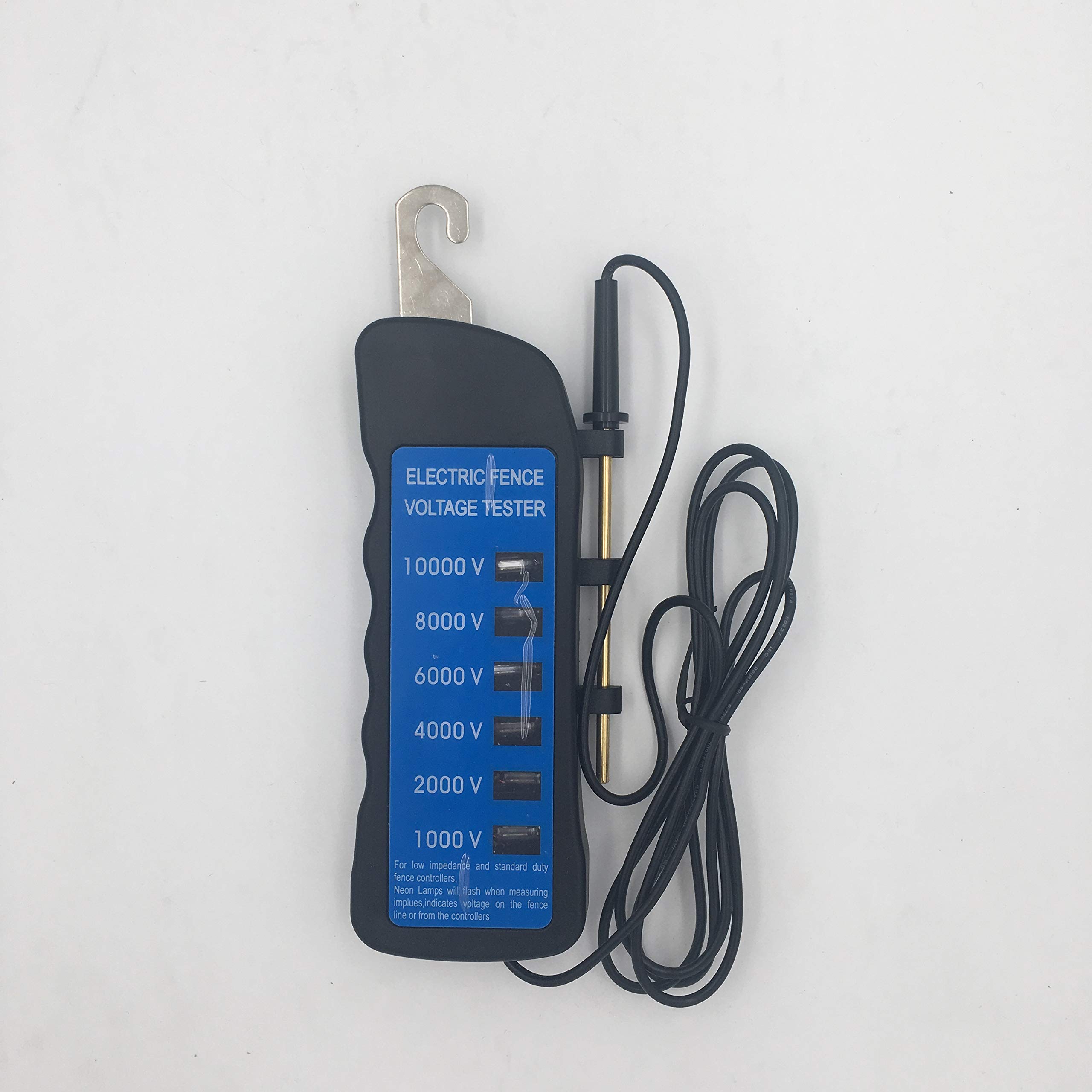 Electric Fence Tester 6 Neon Light Voltage Tester 10KV Farm Fence Checker,Fence Light Indicator