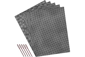 Versatile Plastic Mesh Sheets for Creative Crafting