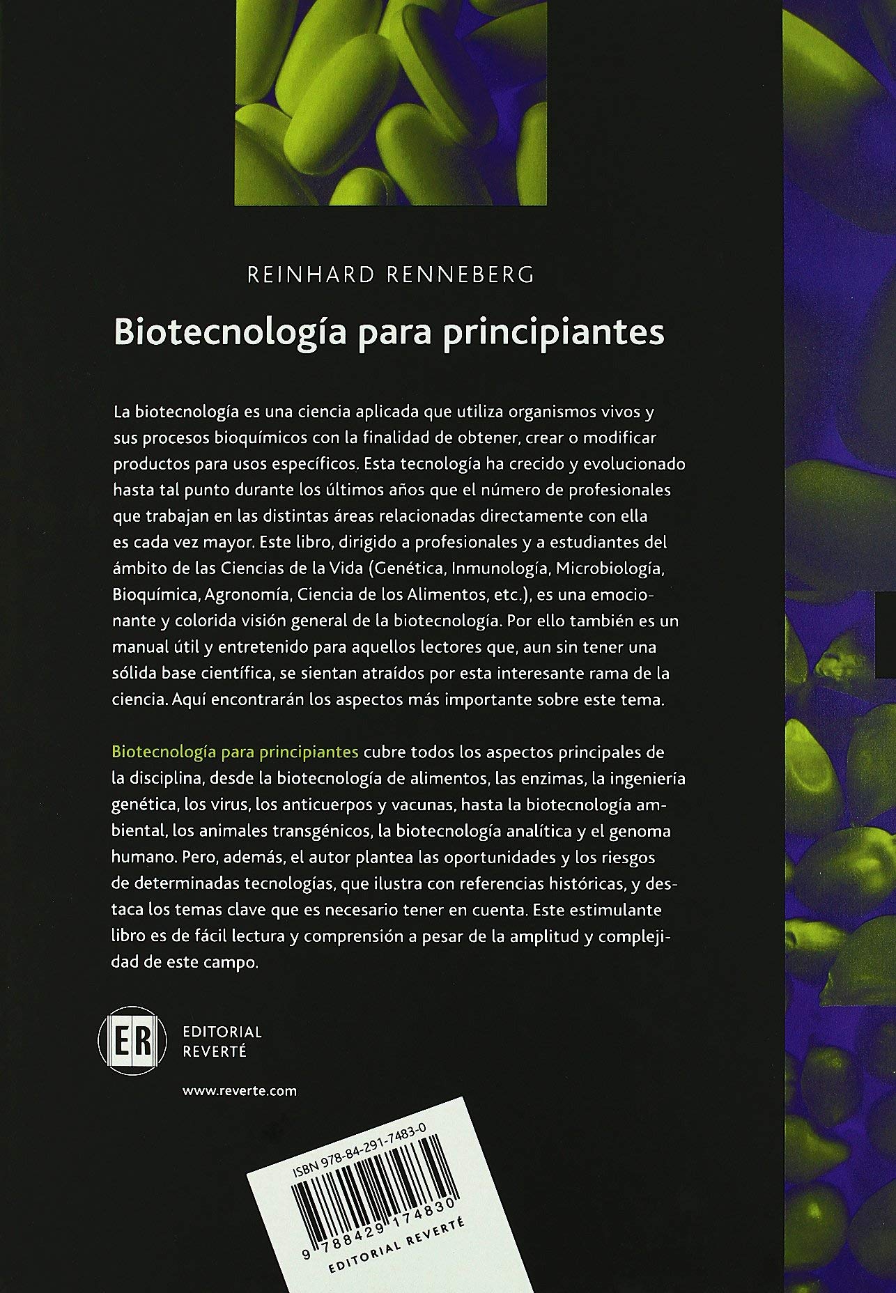 Biotecnología para principiantes (SIN COLECCION)