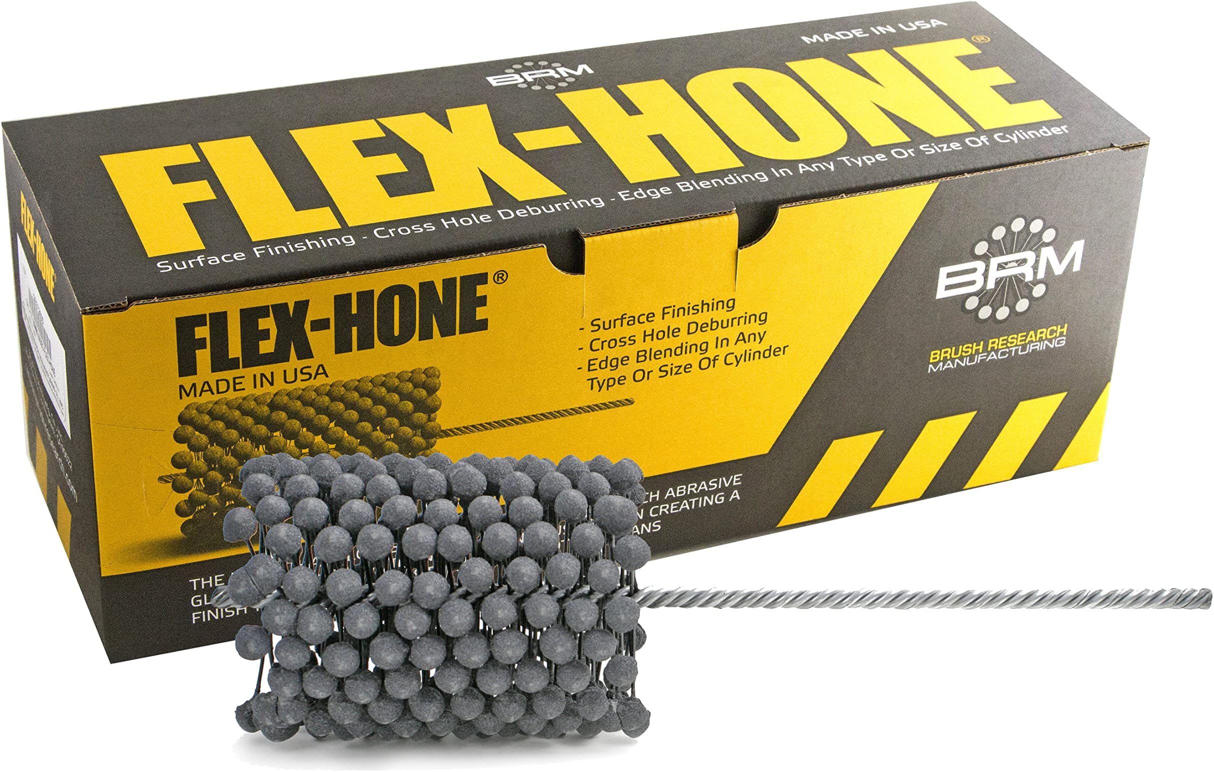 4" (101MM) Flex Hone 320 Grit Silicon Carbide Commercial Grade