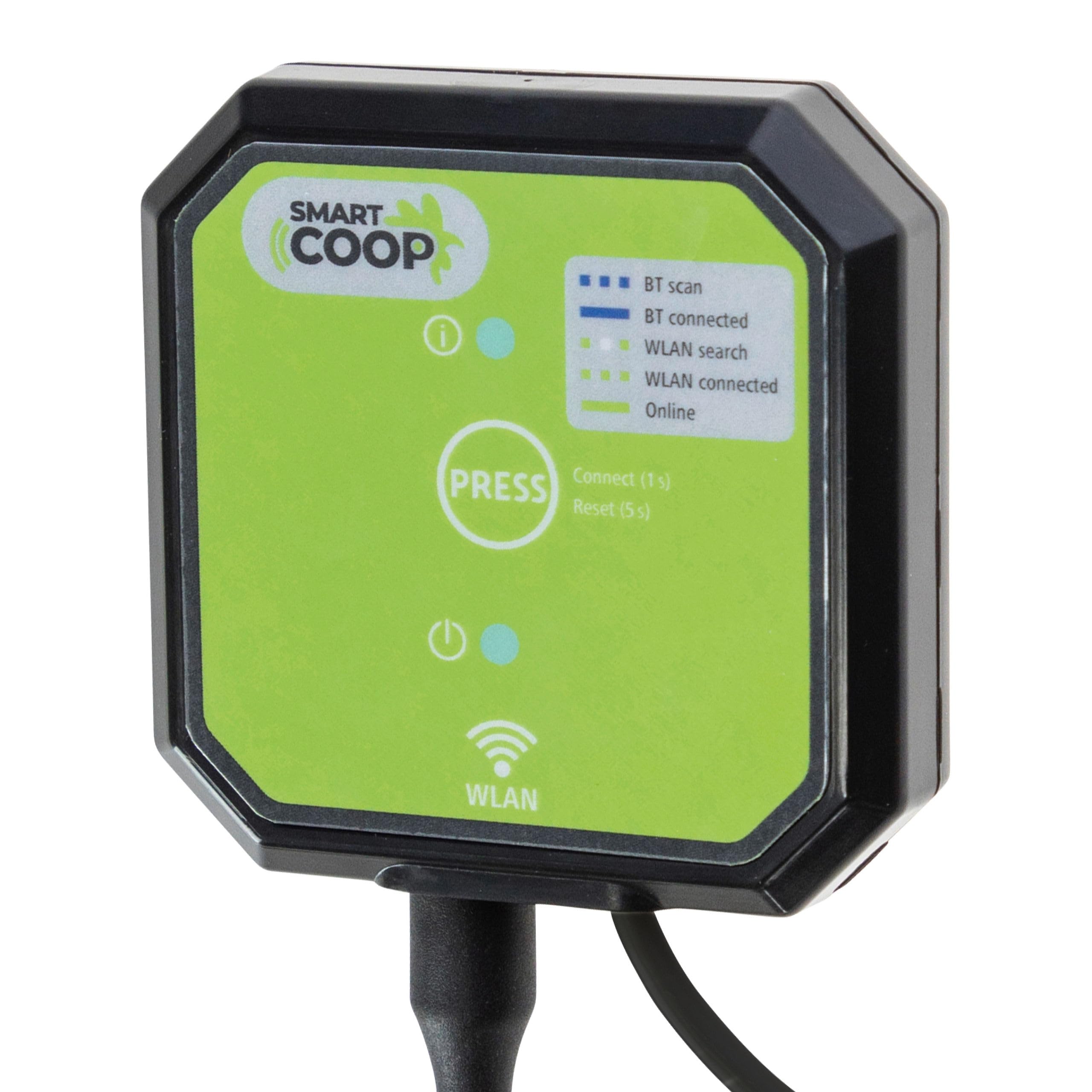 Kerbl Hobbyfarming Smartcoop Moduł Łączności, Moduł Łączeniowy, Drób, Trwały, w Zestawie Kabel Łączeniowy 30 cm, Wyprodukowano w Niemczech