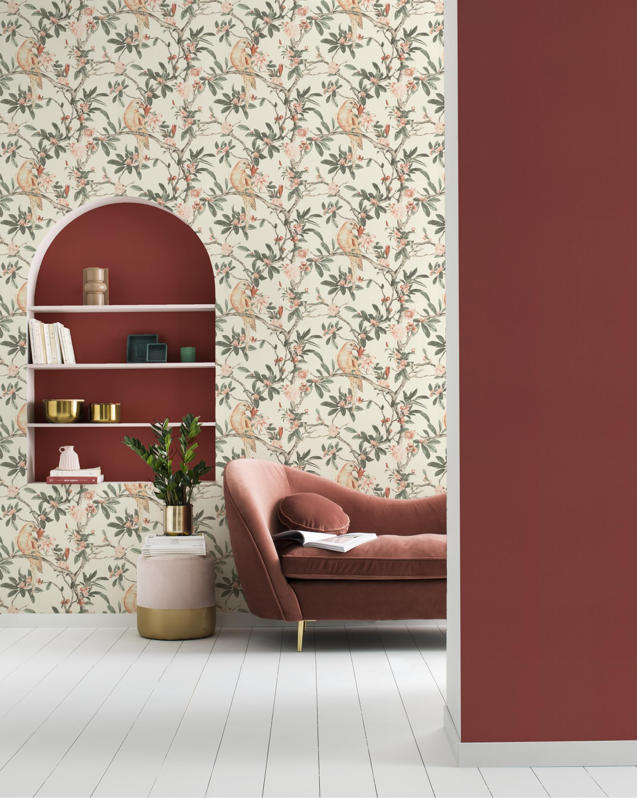 Tapisserie Jungle Perroquet | La Tropicale Déco
