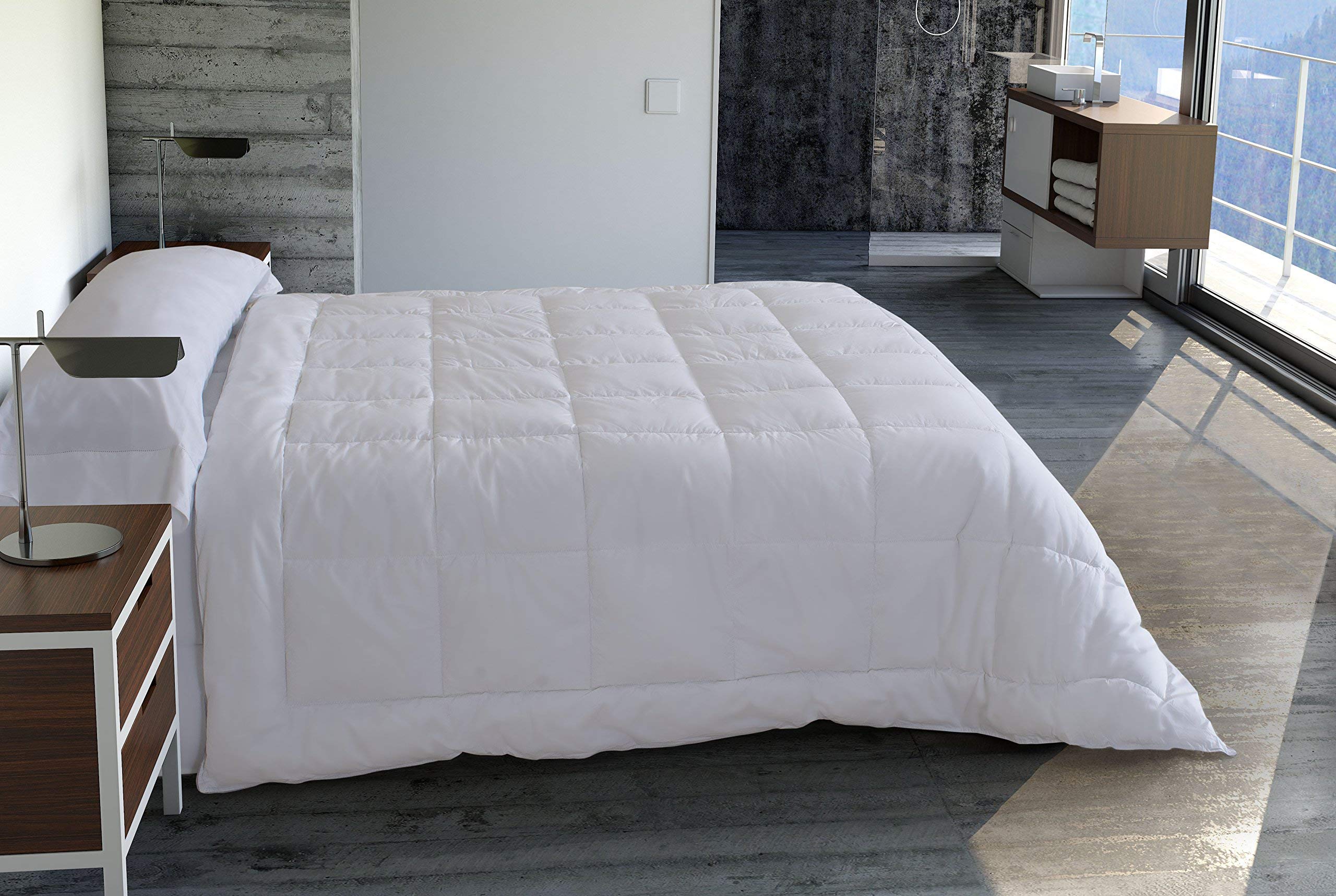 Relleno Alta Calidad Japara 300Gr Tacto Plumon Transpirable Blanco 180X220 - Cama 105