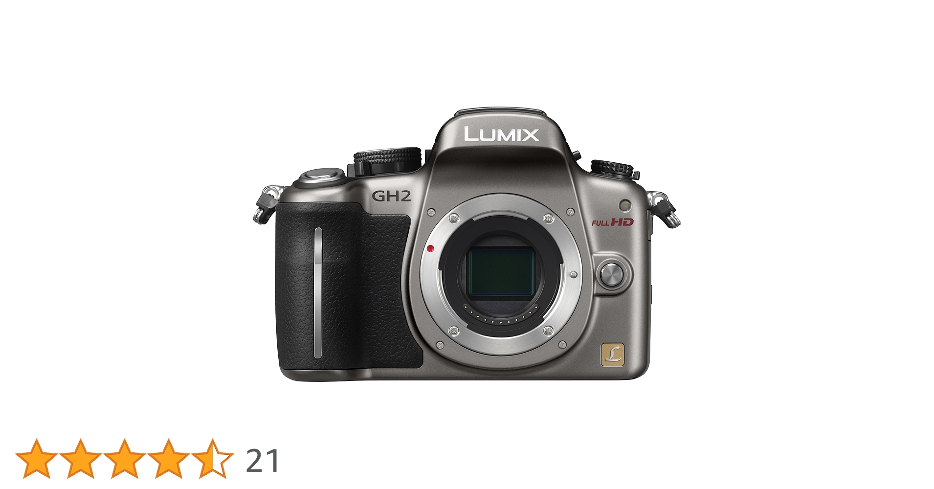 Panasonic - LUMIX GH2 シルバーボディ Amazon | パナソニック デジタル一眼カメラ ルミックス GH2