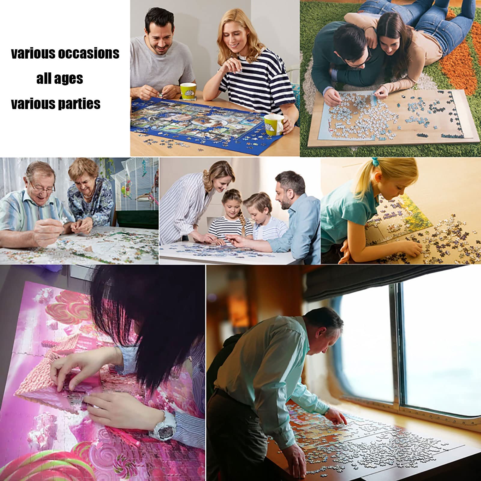 Puzzles en bois Jigsaw 500-8000 Morceau Bricolant Puzzle Enfants Jouets en Bois Jouets Intellectuelle Éducatif Puzzles Fun Family jeu Impossible Puzzle for adultes for adultes Décoration d'intérieur