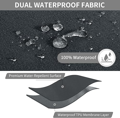 Miniatura 2 de Easy-Going Funda reclinable 100% impermeable, funda elástica para sofás reclinables, funda de sofá modular extragrande, protector de muebles en