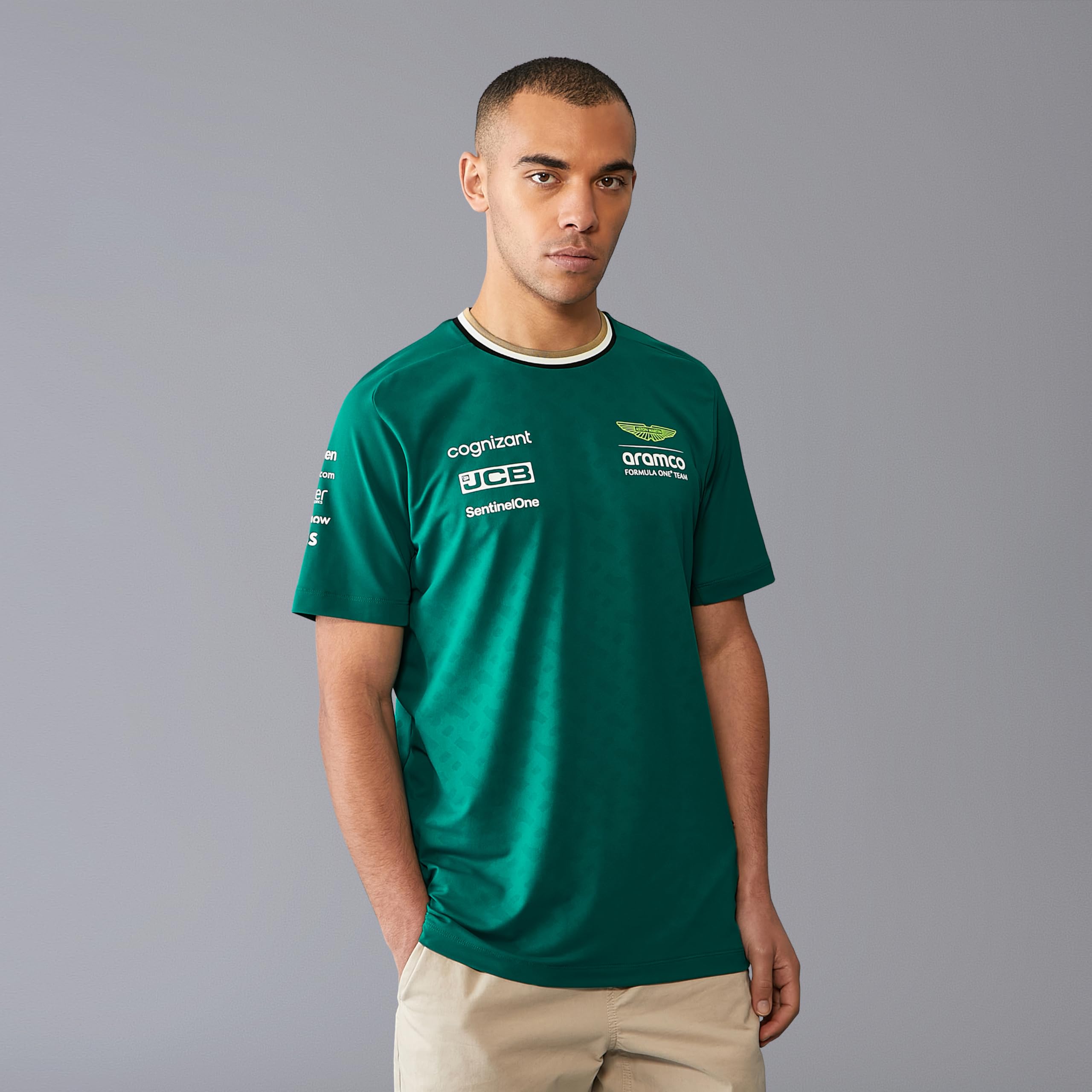 Aston Martin Camiseta del Equipo F1 2024 para Hombre