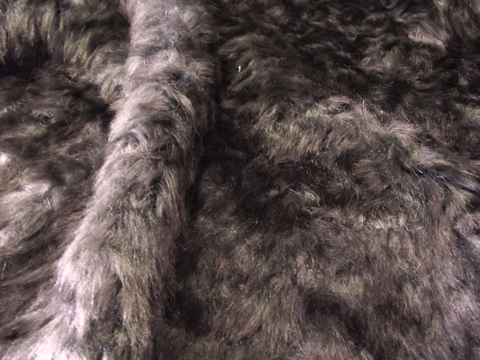 Super Luxury Faux Fur Fabric Material - Rabbit 268, Sample - 10cmx10cm