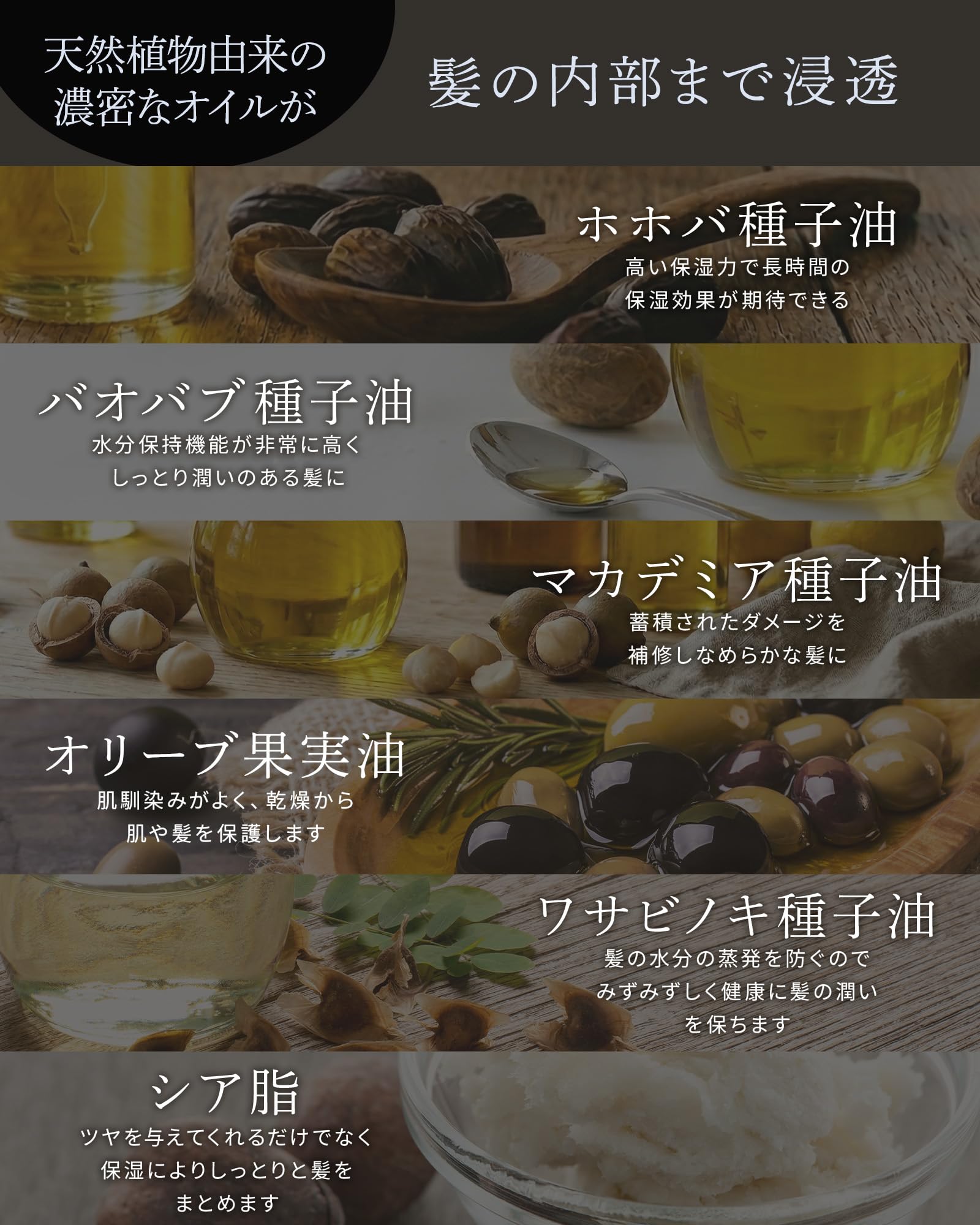 Amazon | 碧(ao) モイストオイル ヘアオイル メンズ くせ毛用
