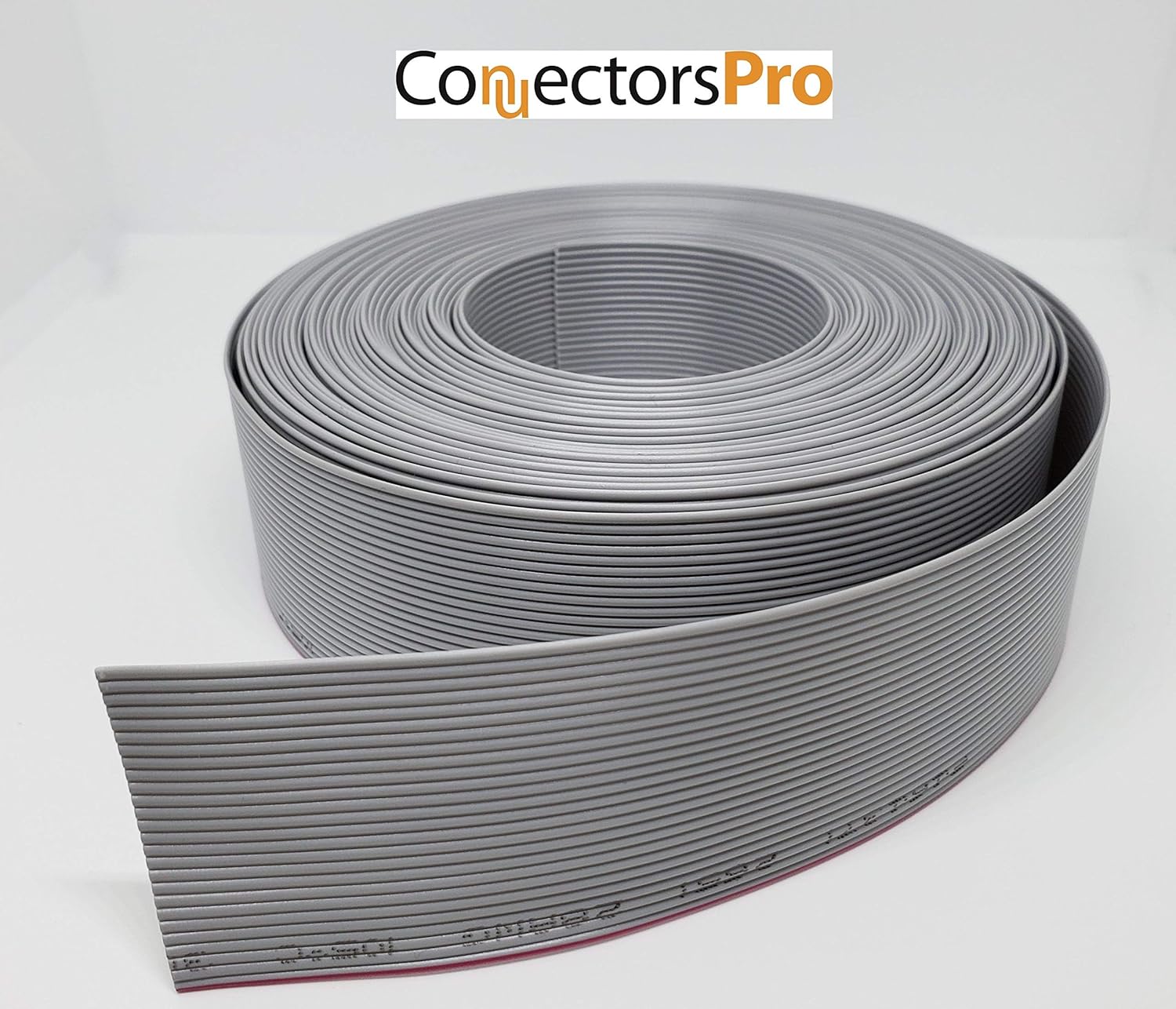 26P 10 Meters or 33 Feet Roll IDC Silver Flat Ribbon Cable for 2.54mm 0.1" Connectors, 26 Wire, 26 Conductors