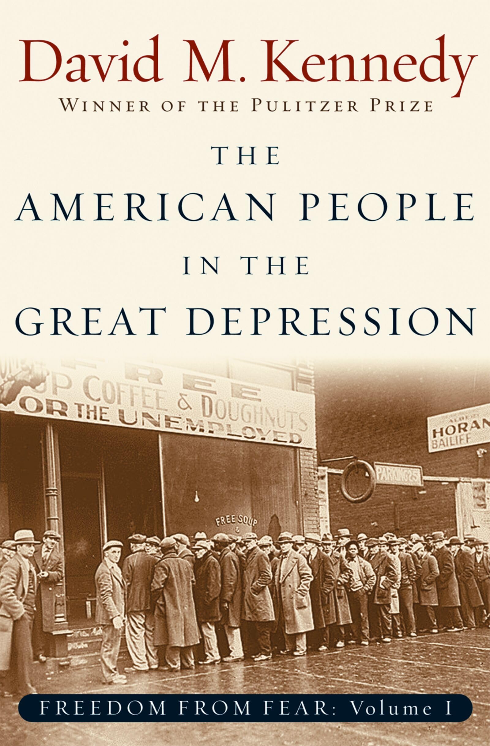 The American People in the Great Depression: Freedom from Fear, Part One (Oxford History of the United States) (Pt.1)
