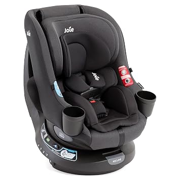 Chili Spin SI Rotating 2-in-1 Convertible Car Seat, Rear and Forward-Facing, No-Rethread Harness, Tested for Safety Standards (Shale)