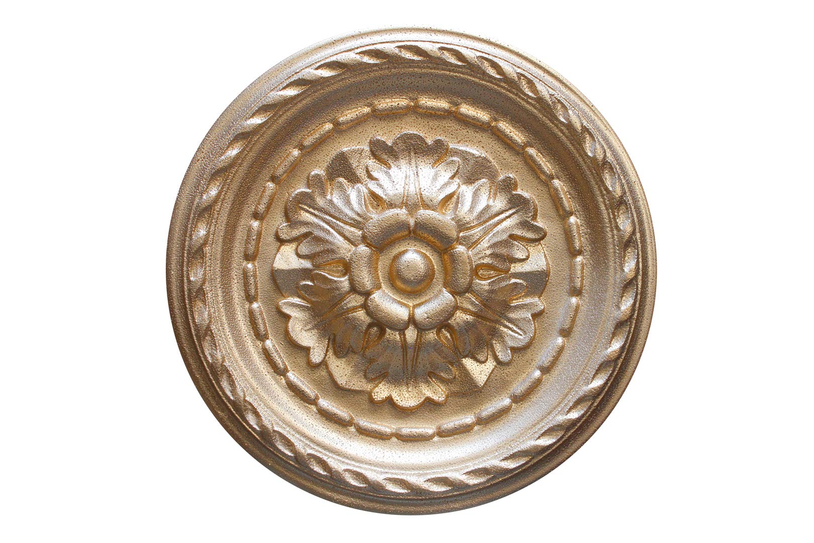 1 Rosette Parete Coperta Rosetta Decorativa Rosetta da Soffitto Polistirolo Ø 30cm R-6 Super Gold