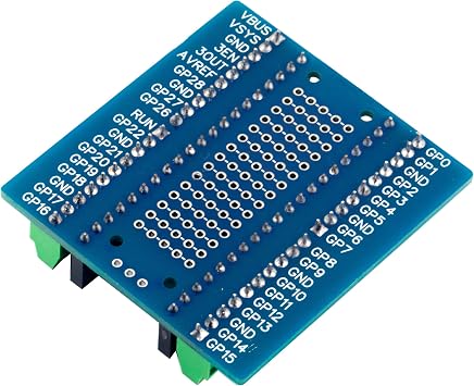 for Raspberry PI PICO Breakout Board Flexible PCB Shield Board with Pin Header Mini 0.1