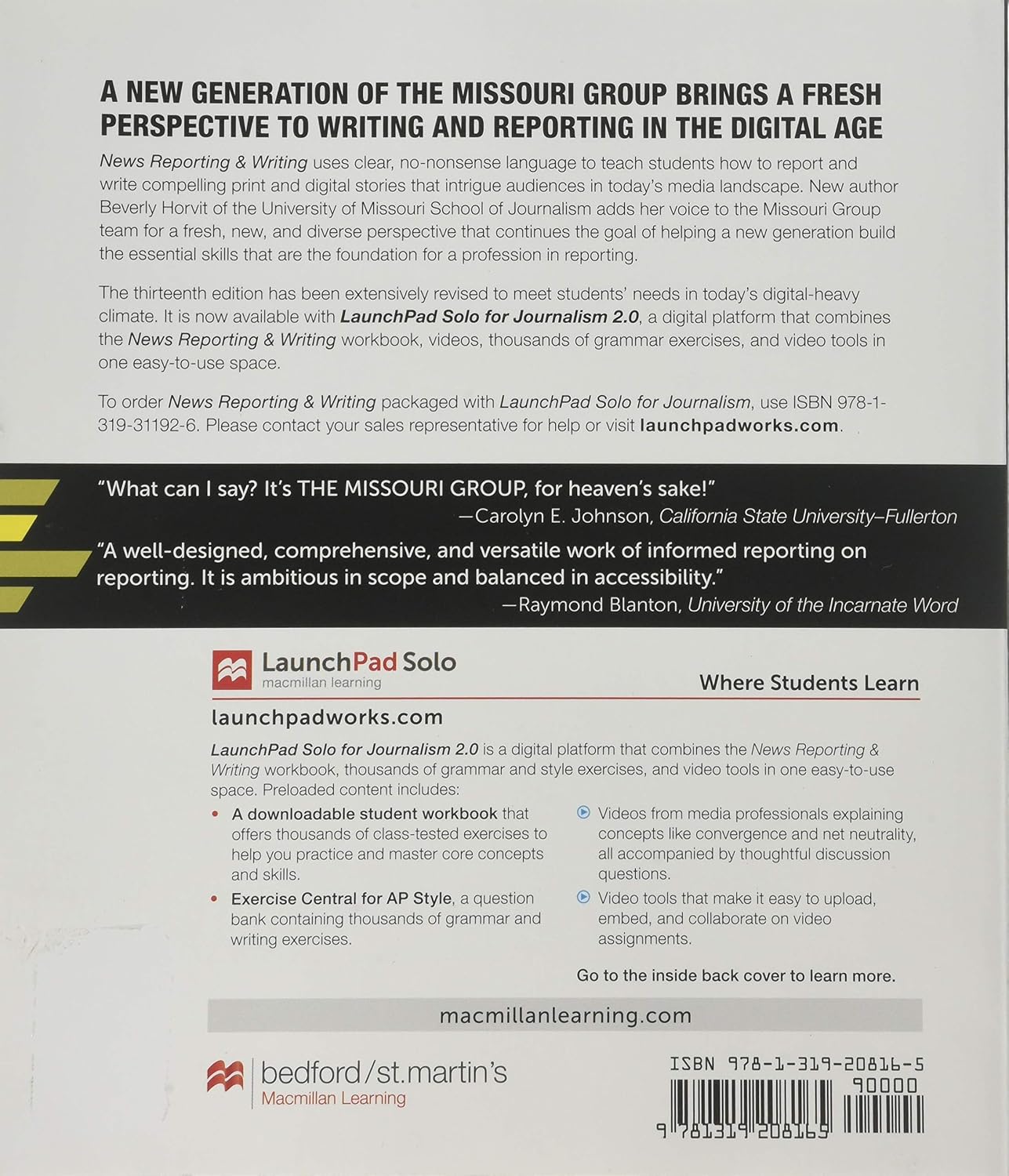 News Reporting and Writing