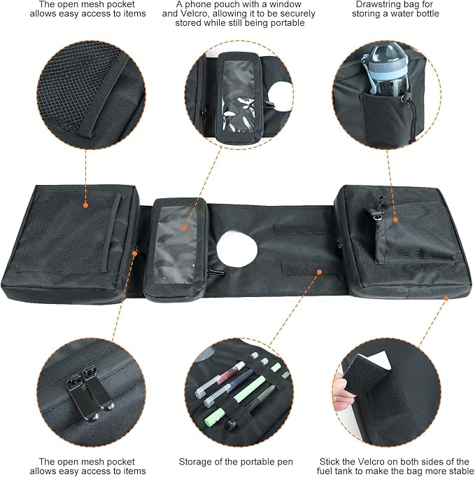 Alforja universal para depósito de ATV impermeable miniatura 5