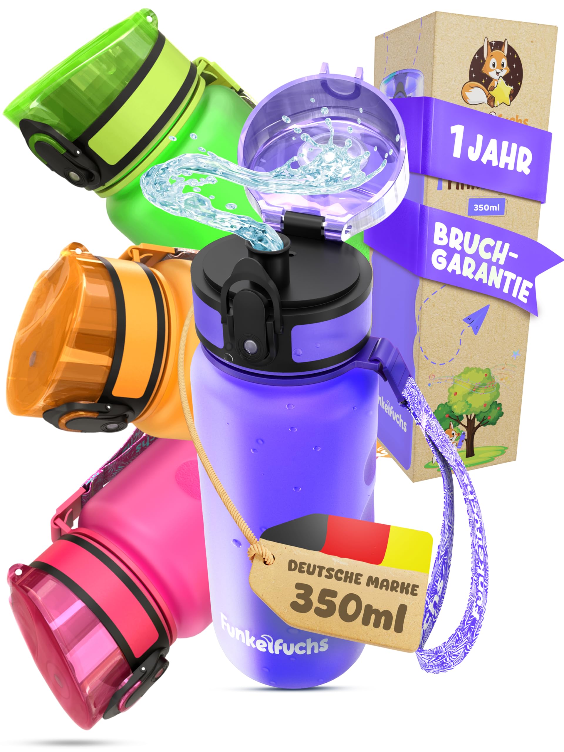 Funkelfuchs Trinkflasche