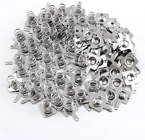 Miniatura 1 de 50 piezas AAA batería positiva-negativa conversión positiva placa de níquel de 0.394 x 0.354in