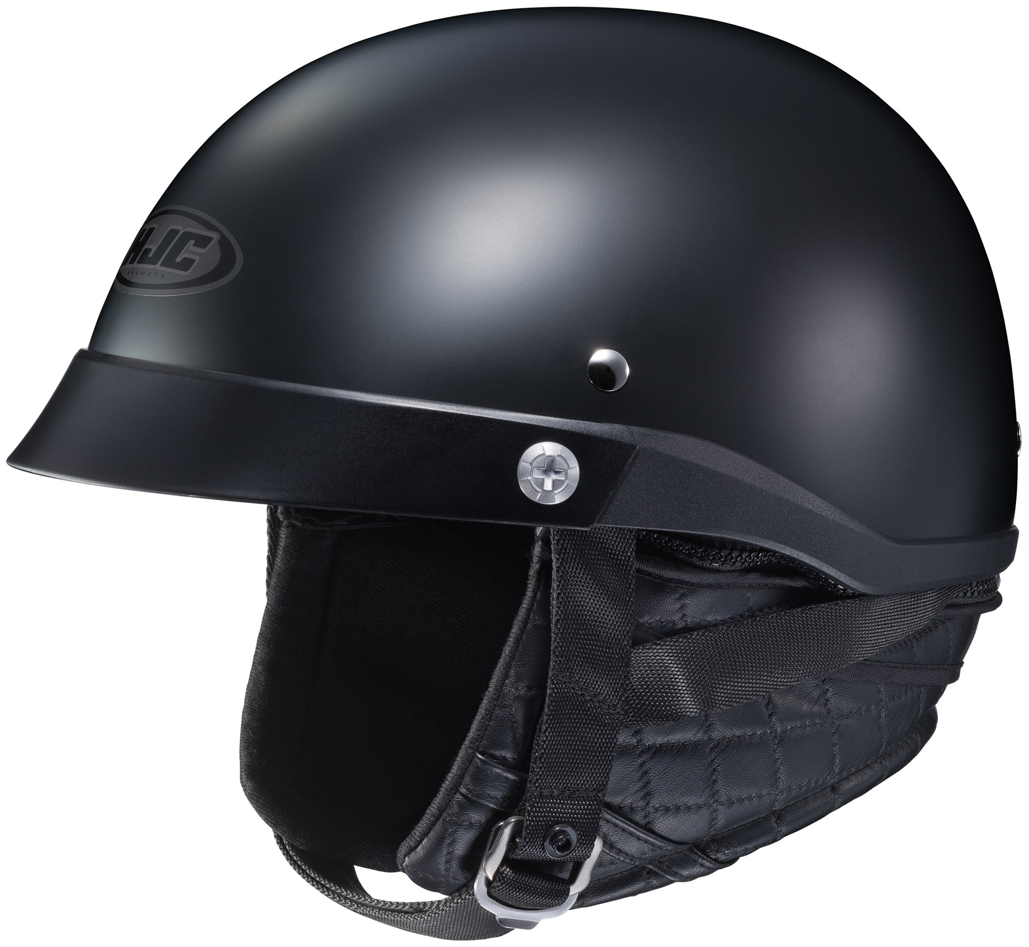 HJC Cl-ironroad Matte Black Size:SML Motorcycle Open-face-helmet : Automotive